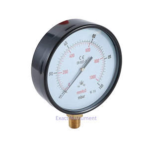 높은 가시성 150mm 압력 압력계-파이프/펌프용 범용, 공장 가격 - Product Image 2