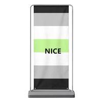 Toile de fond personnalisée en polyester motif arc-en-ciel agender, pour la mise en scène d'événements et l'ornement de photomaton de festival