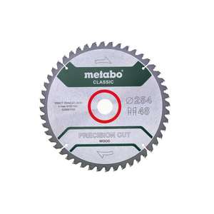 ใบเลื่อย metabo-628060000 'ตัดไม้แม่นยำ-คลาสสิก '', WZ 5 ° Neg-EAN ใบมีด4007430241702และแผ่นตัด - Product Image 1