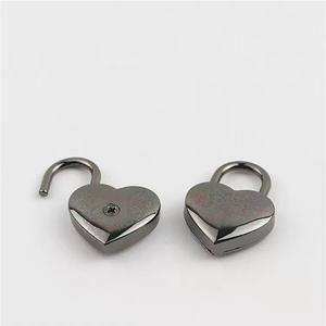 Sin llave Pull Love Lock Decoración Candado Color Mini Corazón Candado para equipaje Bolso Cuaderno Diario - Product Image 3