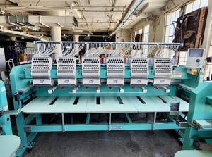 6 Head15 Needle Japanese Brand <strong>Embroidery</strong> <strong>Machine</strong> Multi Function for Commercial Garment with Precise Stitching Durable Structure - Product Image 4