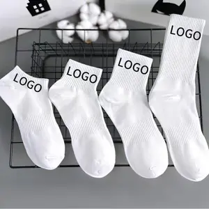 NEW Wholesale Quality Socks man No Minimum Order Private logo Crew Designer Custom Socks