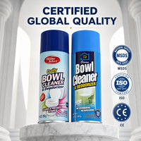 Nettoyant WC professionnel sans éponge avec action moussante hautement active pour l'élimination profonde des taches d'urine