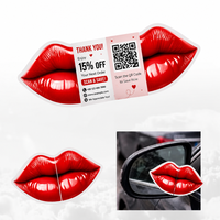Cartes marketing personnalisées imprimées en offset sur carton, dépliants découpés, mini-cartes de visite pliées pour les marques commerciales