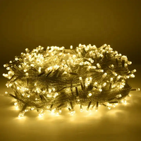 30M 50M 100M Wasserdichte Stecker-Lichterkette für Weihnachtsbaum, Dekorative Bunte LED-Lichterkette, Sternenlichter