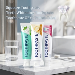 Usine de <span class=keywords><strong>dentifrice</strong></span> blanchissant personnalisé 100% naturel, biologique, à la menthe pour des dents blanches - Product Image 2