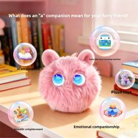 Funboxes AI Smart Dou Bao Robot Compagnon Unisexe pour Enfants pour Bavarder et Apprendre, Animal de Compagnie Électronique en Peluche à Activation Vocale, Cadeau d'Anniversaire