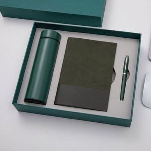 Customizable Notebook Pen Thermos Cup Set Company Corporate Gift Set Promotional Luxury Business Gifts Leather <b>Journal</b> and Pen - Product Image 2