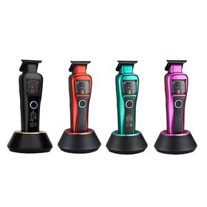 Cortador de cabello inalámbrico profesional Motor <span class=keywords><strong>vector</strong></span> 9500rpm DLC cuchilla barbero cortador de cabello hombre - Product Image 2