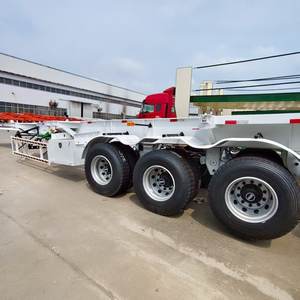 <span class=keywords><strong>Prix</strong></span> bas, semi-remorque porte-conteneurs squelette 20 pieds 40 pieds, châssis de semi-remorque porte-conteneurs neuf et d'occasion - Product Image 2
