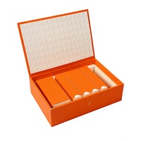 Boîte cadeau à rabat de grande capacité haut de gamme pour l'emballage de cosmétiques, logo personnalisé imprimé, carton blanc, impression UV, vente en gros