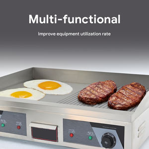 Matériel de restauration, gril à gaz de table, plaque de cuisson, teppanyaki, plaque de cuisson plate à fentes pour usage commercial - Product Image 2