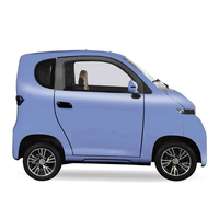 Voiture électrique mini EV fermée pour adultes, deux portes, trois places, 1000W, sans permis, quatre roues, 45 km/h, très vendue