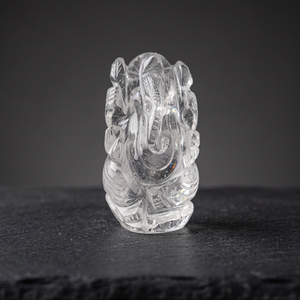 Fait à la main Feng Shui Style Améthyste Ganesh Idol Cristal Naturel Quartz Sculpture Pierre Semi-Précieuse Artisanat En Gros Cristal Articles - Product Image 1