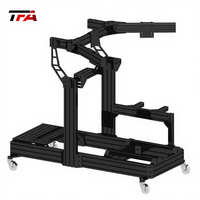 Offre Spéciale – Nouveau Design d'Usine – Cadre en Aluminium Anodisé Extrudé DIY 40120 pour Simulateur de Course avec Support Moniteur