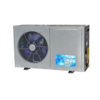 Refroidisseur de réservoir d'eau en titane pour villa / maison / piscine aquatique, 2 tonnes / 3 tonnes, Aqua Middle East Qatar, tube en cuivre