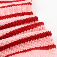 Chaussettes de sport rayées style universitaire pour femme, tendance, chaudes, respirantes, absorbant la transpiration, antibactériennes, en coton