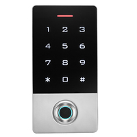 Système de lecteur de contrôle d'accès intelligent OUTUS au design moderne avec capteur d'empreintes digitales Wifi Tuya pour porte coulissante automatique pour villas