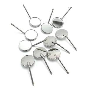 Instrumento de dentista antivaho, espejo liso, reflectores orales de acero inoxidable, espejo de boca Dental autocalvable - Product Image 4