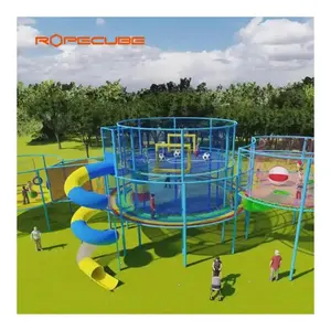 Wholesale customization gourd shape crochet net climbing frame playground other amusement park products