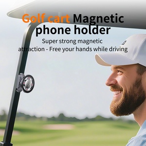 Soporte de teléfono magnético de golf original Accesorio de carrito de golf Soporte delgado para teléfono inteligente-Tienda y acceso Celular-Imán ultra fuerte - Product Image 5