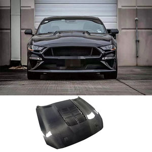 Capot moteur avant en fibre de carbone style GT500, état neuf, pour Ford <span class=keywords><strong>Mustang</strong></span> <span class=keywords><strong>GT</strong></span> EcoBoost S550.2 2018-2023 - Product Image 3