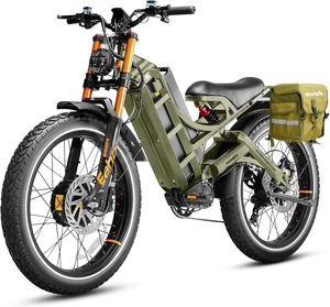 2026 eAhora Romeo Pro 3 Electric Mountain Bike Fat Tire Ebike Off Road Hybrid 240MM*3.0T hydraulic disc brakes electric bike - Product Image 5