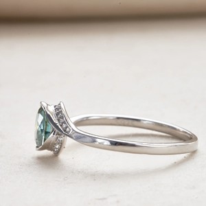 <span class=keywords><strong>Anello</strong></span> Moissanite 1CT Colore D VVS <span class=keywords><strong>con</strong></span> Certificato GRA, Carta Nera, Gioielli in <span class=keywords><strong>Argento</strong></span> Sterling S925, Commercio Transfrontaliero - Product Image 3
