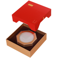 Boîte Cadeau Rouge Chinoise Youfu Premium, Boîte d'Emballage Vide pour Thé, Gâteau, Nid d'Oiseau, Concombre de Mer et Produits Séchés
