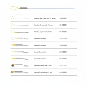 Eliminación de tejido de próstata de acero inoxidable de calidad superior Urología Bucles de corte de electrodo TURP monopolar bipolar de alta frecuencia - Product Image 1