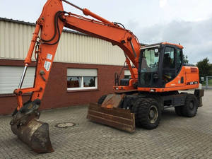 Excavatrice sur pneus Doosan 140w d'occasion à vendre en Chine - Product Image 4