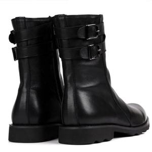 Zapatos Oxford de Hombre Británicos, Impermeables, de Cuero Genuino, Punta Cerrada, Hechos a Mano, para Boda, Formales, Casuales de Negocios, Antideslizantes, con Hebillas y Correas - Product Image 2