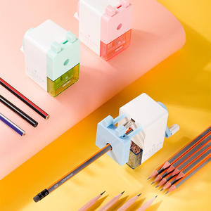 Deli 0744 <span class=keywords><strong>Taille</strong></span>-<span class=keywords><strong>crayon</strong></span> portable de haute qualité Conception de filature <span class=keywords><strong>pour</strong></span> les élèves du primaire Papeterie <span class=keywords><strong>pour</strong></span> enfants - Product Image 3