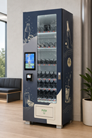 Distributeur automatique à monnayeur en gros, intelligent, en acier galvanisé, conforme ADA, 4G LTE, multi-paiements, compatible SDK, piloté par l'IA