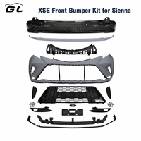 Kit carrosserie XSE pour Sienna 2021 2022 2023, kit de style extérieur complet, pare-chocs avant, calandre, feux antibrouillard, lèvre inférieure