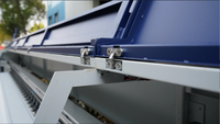 Impresora de Inyección de Tinta Ecológica Hancolor XP600/I3200, Cabezal de Impresión de 3.2m de Ancho, Plotter de Rollo a Rollo para Vinilo/FlexBanner/Revestimiento de Vehículos