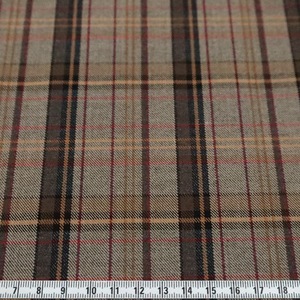 Kain Melange Check Stretch Berbahan Benang TR Fashion Grosir untuk Bahan Pakaian Kemeja, Gaun, Jaket, Celana Custom - Product Image 5