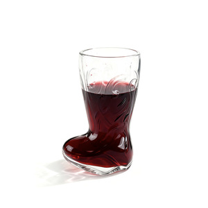 Fabrieksgroothandel Creatieve Wijn- en Whiskyglazen Op Maat, Onregelmatig gevormde, Veilige Verpakking, Chinese Laarsvormige Biermokken - Product Image 5