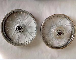 GN250 Avant Arrière 1.85/2.5/2.75/<span class=keywords><strong>3</strong></span>/<span class=keywords><strong>3</strong></span>.5x1 6/17/18/19 Rayons Jantes de <span class=keywords><strong>Moto</strong></span> Avec Frein Moyeu De Pignon - Product Image 2