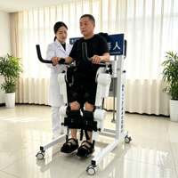 Exosquelette robotique |   Exosquelette robotique pour membres inférieurs |   Support pour les articulations du genou, de la cheville et de la hanche |   Système de rééducation des jambes complètes