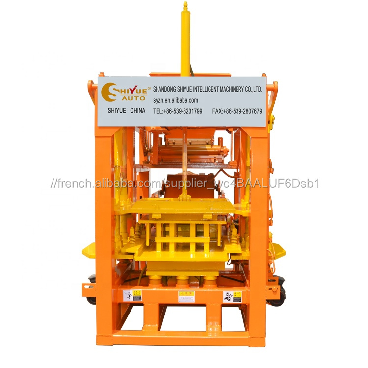 QTF3-15 hydraulic press paver making machine
