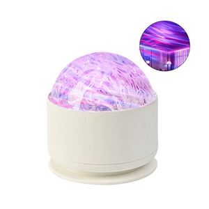 Lámpara de Ambiente con Efecto de Ondas de Agua Giratorias, Lámpara Romántica con Llama para Dormitorio, Regalos Novedosos para Mesita de Noche - Product Image 3