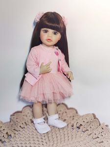 Muñecas de Silicona de Cuerpo Completo R&B de 22 Pulgadas Bebé Recién Nacido Bonecas a la Venta - Product Image 3