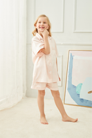 Ensemble pyjama Fung 3034 à manches courtes et pantalon court pour la nuit de noces, vêtements pour femmes, 80% polyester et 20% élasthanne