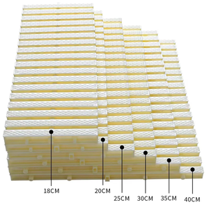 Grille <span class=keywords><strong>de</strong></span> piscine en plastique ABS/PP 20/25/30CM Flexible Antidérapante Forme carrée <span class=keywords><strong>Couverture</strong></span> Os/Blanc Couleur Anti-UV Antioxydation - Product Image 5