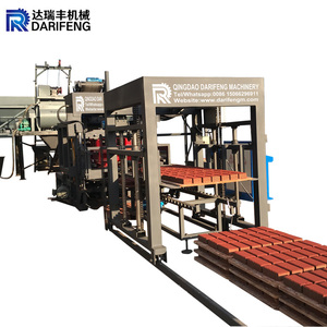 Máquina de ladrillos sin quemar para hormigón de cemento, máquina de fabricación de ladrillos de Color hueco, equipo de máquina de ladrillos para pavimentación de berma - Product Image 1