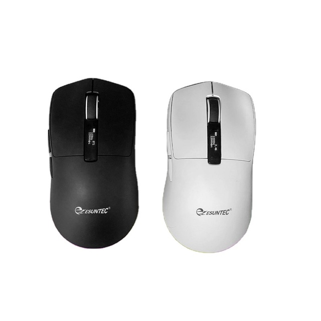 2.4G&BT&Wired Triple Mode Wireless Gaming Mouse RGB Light Gaming Mouse with Battery Level & DPI & Hz & Mode Display, MW-023XP