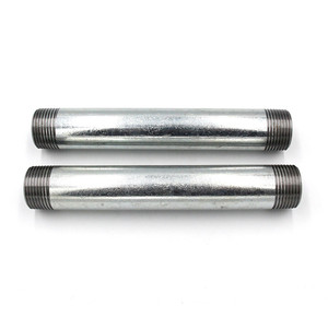 Bsp NPT nam ren dài thùng núm vú thép mạ kẽm Ống núm vú - Product Image 6