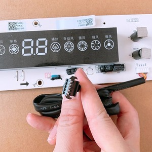 Hisense Kelon Air Conditioner Receiver Board 1529900.C <b>Control</b> Circuit Board With Display <b>Temperature</b> Sensor - Product Image 2