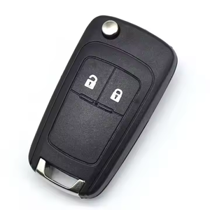 Carcasa de <span class=keywords><strong>Llave</strong></span> Plegable de 2 Botones HU100, Compatible con Chevrolet, <span class=keywords><strong>Opel</strong></span>, Vauxhall, Astra, Repuesto para <span class=keywords><strong>Llave</strong></span> de Coche - Product Image 1